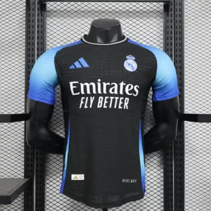 Real Madrid 2024/25 Special Edition black & Blue Jersey - Player Version