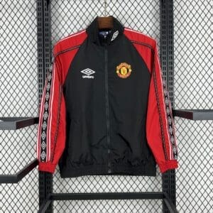 Man United 1998-99 Trak Top - Retro Tracksuit