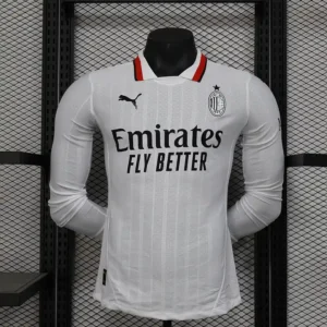 Ac Milan 24/25 Away Kit -Long Sleeve – Player version