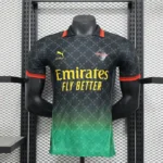 Ac Milan 25/26 Black & Green Special Jersey – Player Version