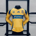 Tigres UANL 24/25 Home Kit -Long Sleeve – Player version