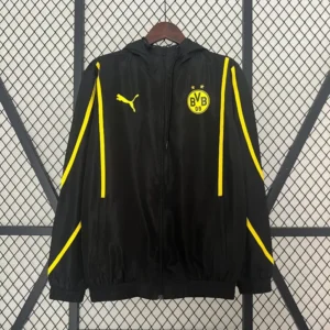 Borussia Dortmund 24/25 Black windbreaker