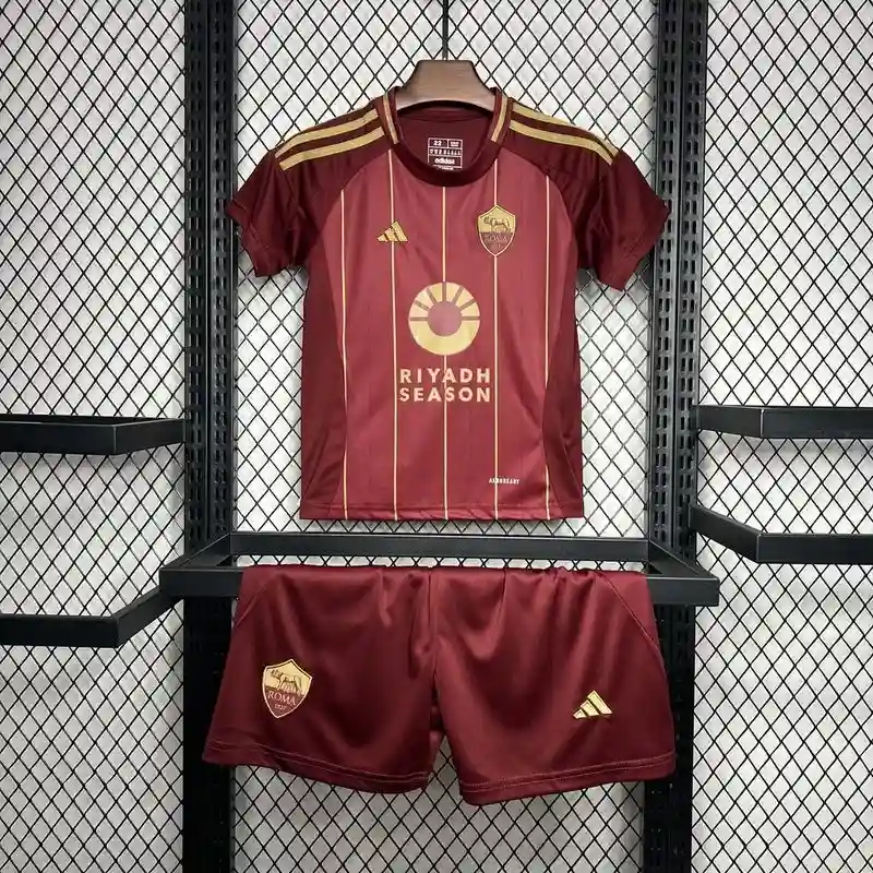 AS Roma 24/25 Home kit – Kids