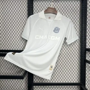Olympique De Marseille 24/25 125th White Kit - Fan Version