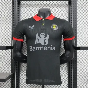 Bayer Leverkusen 24/25 Black 120th anniversary Kit – Player Version