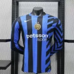 Inter Milan Home Jersey 24/25 -Long Sleeve – Player version