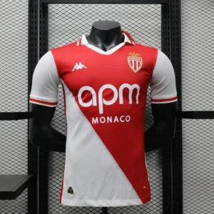 AS Monaco 24/25 Home Kit - Player Version