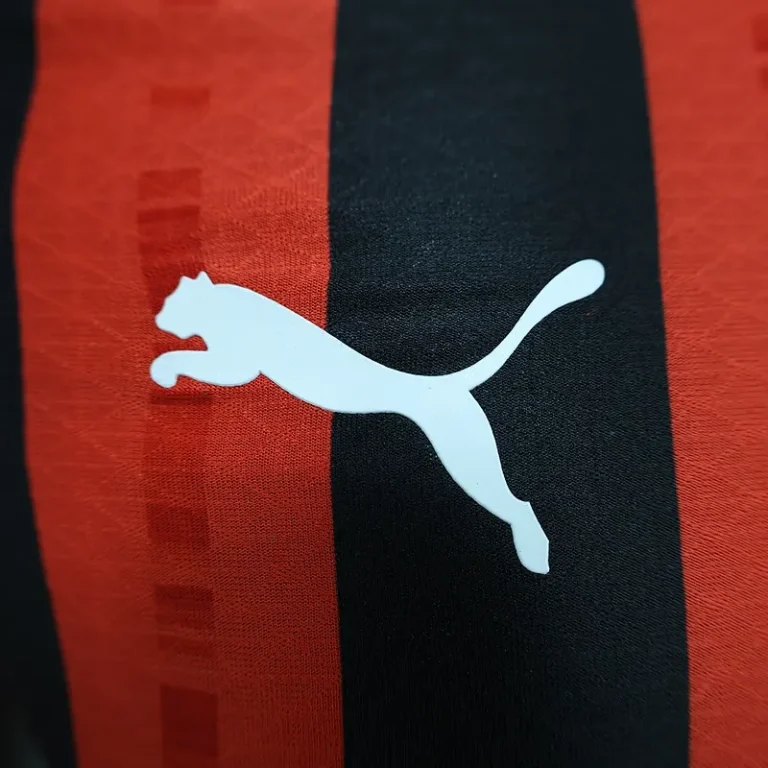 Ac Milan 24/25 Home Kit -Long Sleeve – Player version - Image 3