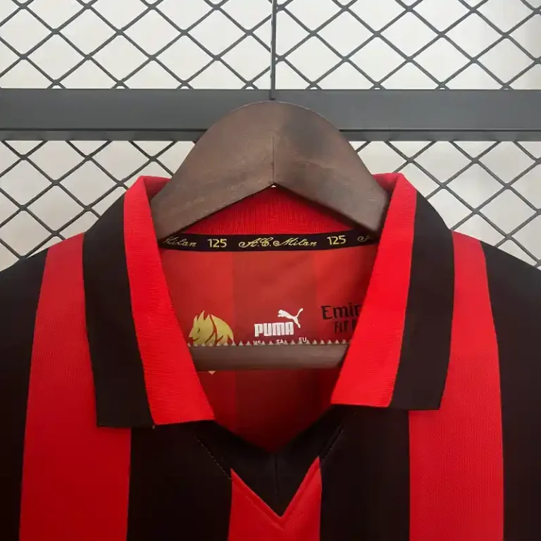 Ac Milan 125th Anniversary Red Kit - Fan version - Image 6