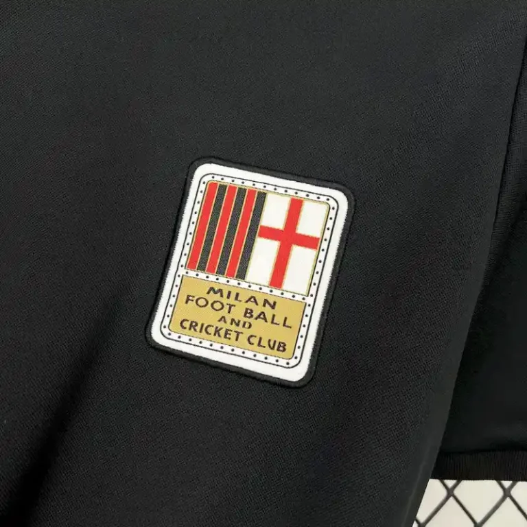 Ac Milan 125th Anniversary Black Kit – Fan version - Image 2