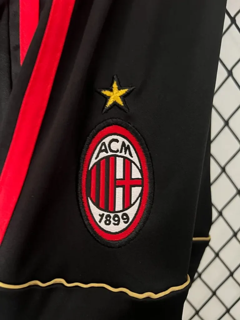 Ac Milan 2006-07 Home kit – Kids - Image 6