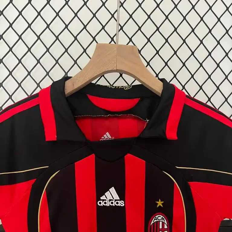 Ac Milan 2006-07 Home kit – Kids - Image 2