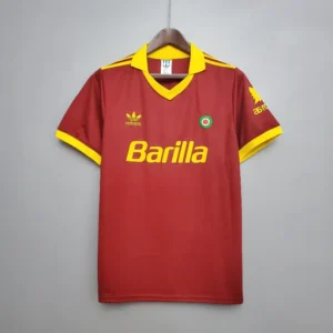 AS ROMA 1991-92 Home Kit