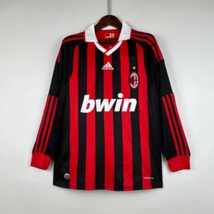 AC Milan 2009-10 Home Kit -Long Sleeve
