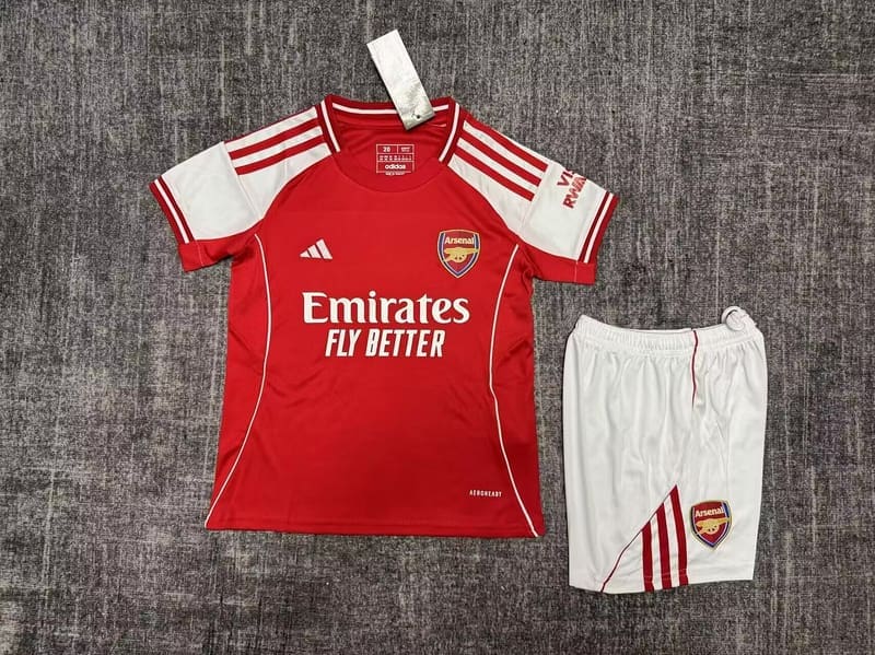 Arsenal 25/26 Home kit – Kids