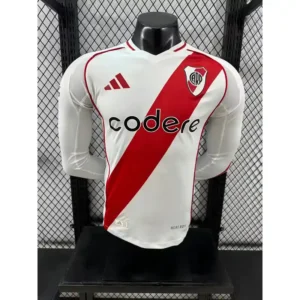 River Plate 24/25 Home kit  -Long Sleeve – Player Version