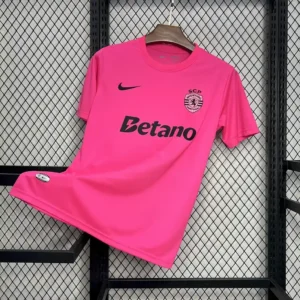 Sporting Lisbonne 24/25 Pink kit - Fan Version