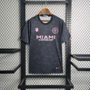 Inter Miami X Bape 24/25 Camouflage Black Kit – Fan version