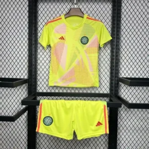 Celtic 24/25 Yellow Goalkeeper Kit - Kids