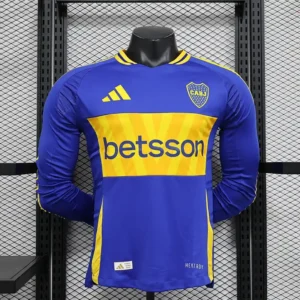 Boca Juniors 24/25 Home Kit -Long Sleeve – Player Version