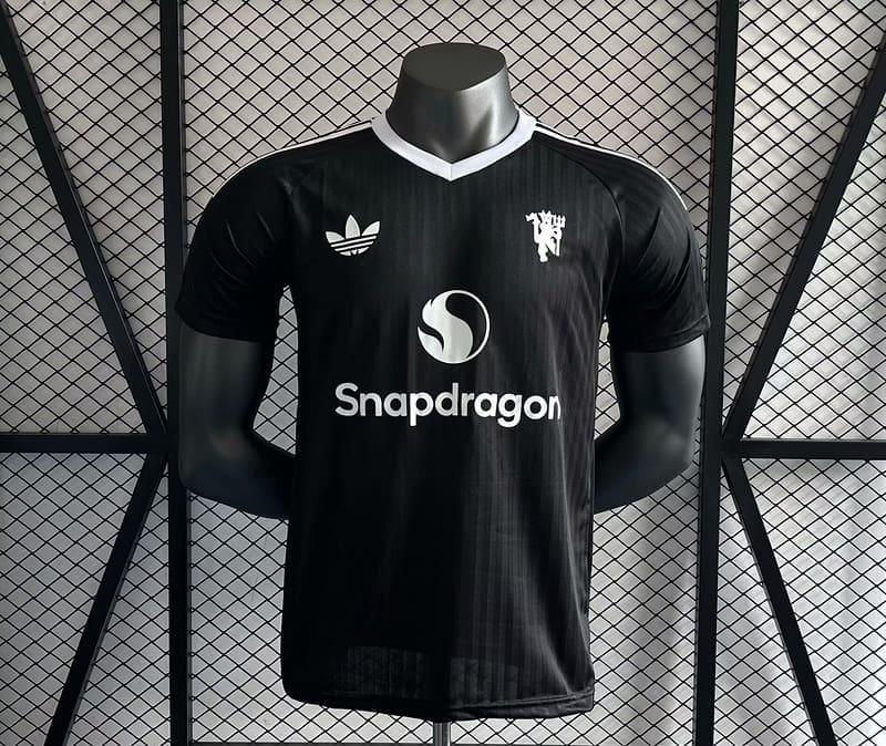 Manchester United 2024/25 Black Special Kit – Player Version
