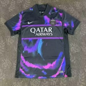 PSG 25/26 Black & Purple Kit - Fan Version