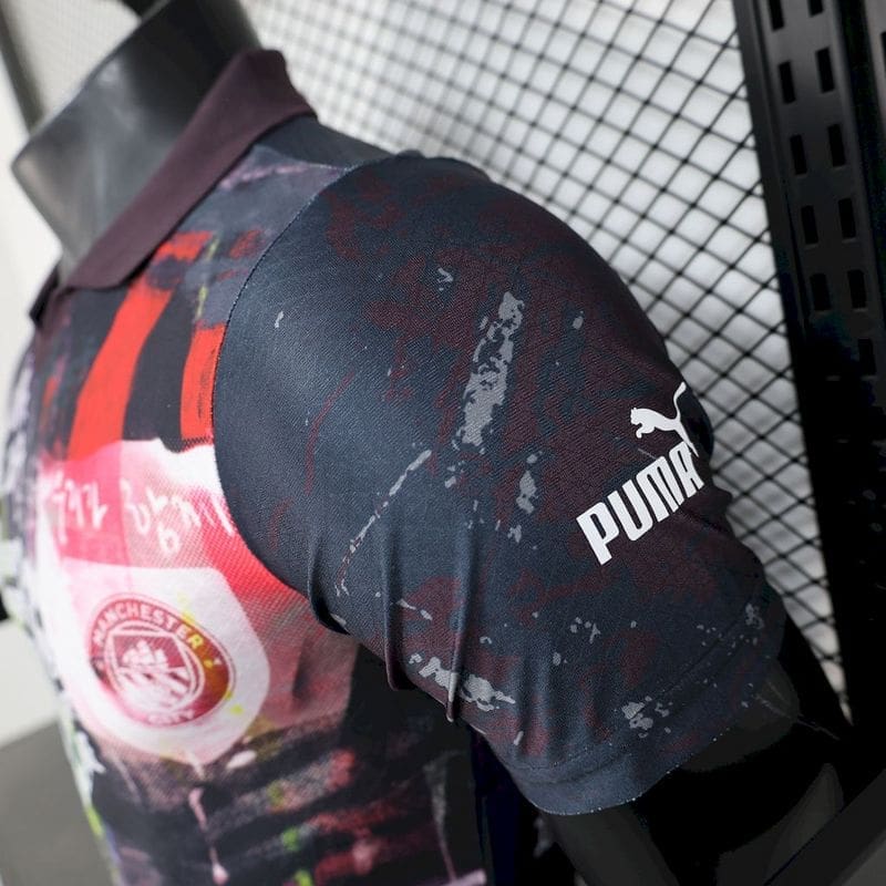 Manchester City 25/26 Special Black Kit – Player Version - Image 4