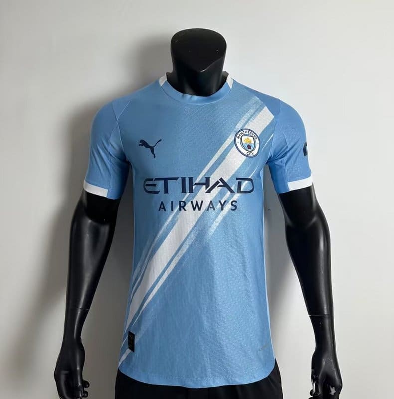 Manchester City 25/26 Home Kit – Player Version