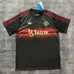 Man United 2025/26 Black & Red Special Edition Kit – Fan Version