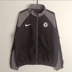 Chelsea FC 2025/26 Black Windbreaker
