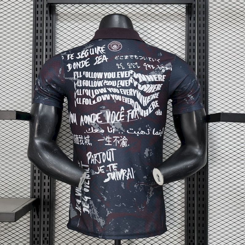 Manchester City 25/26 Special Black Kit – Player Version - Image 6