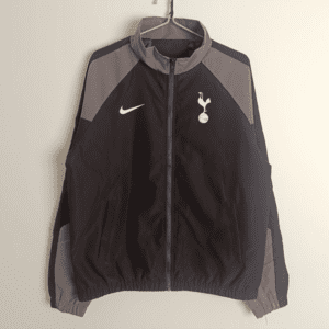 Tottenham Hotspur 2025/26 Black Windbreaker