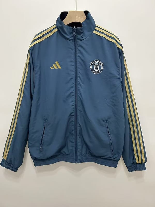 Manchester United 2025/26 Windbreaker Reversible - Blue - Image 3