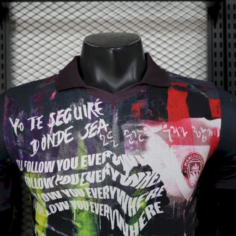 Manchester City 25/26 Special Black Kit – Player Version - Image 2