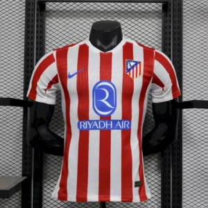 Atletico Madrid 25/26 Home Kit – Player version