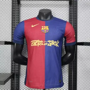 FC Barcelona x Travis Scott 25/26 Home Limited Edition Kit – Player Version