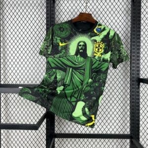 Brazil Christ The Redeemer Green Kit – Fan version