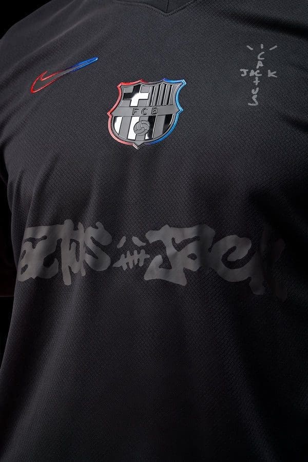 FC Barcelona x Travis Scott 25/26 Away Kit – Fan Version - Image 2