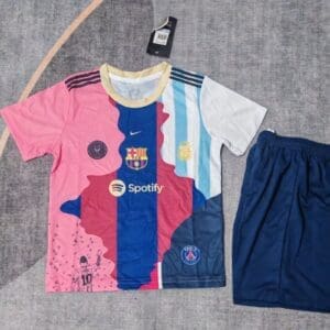 Messi La Pulga GOAT All Clubs Kit  - Kids Set