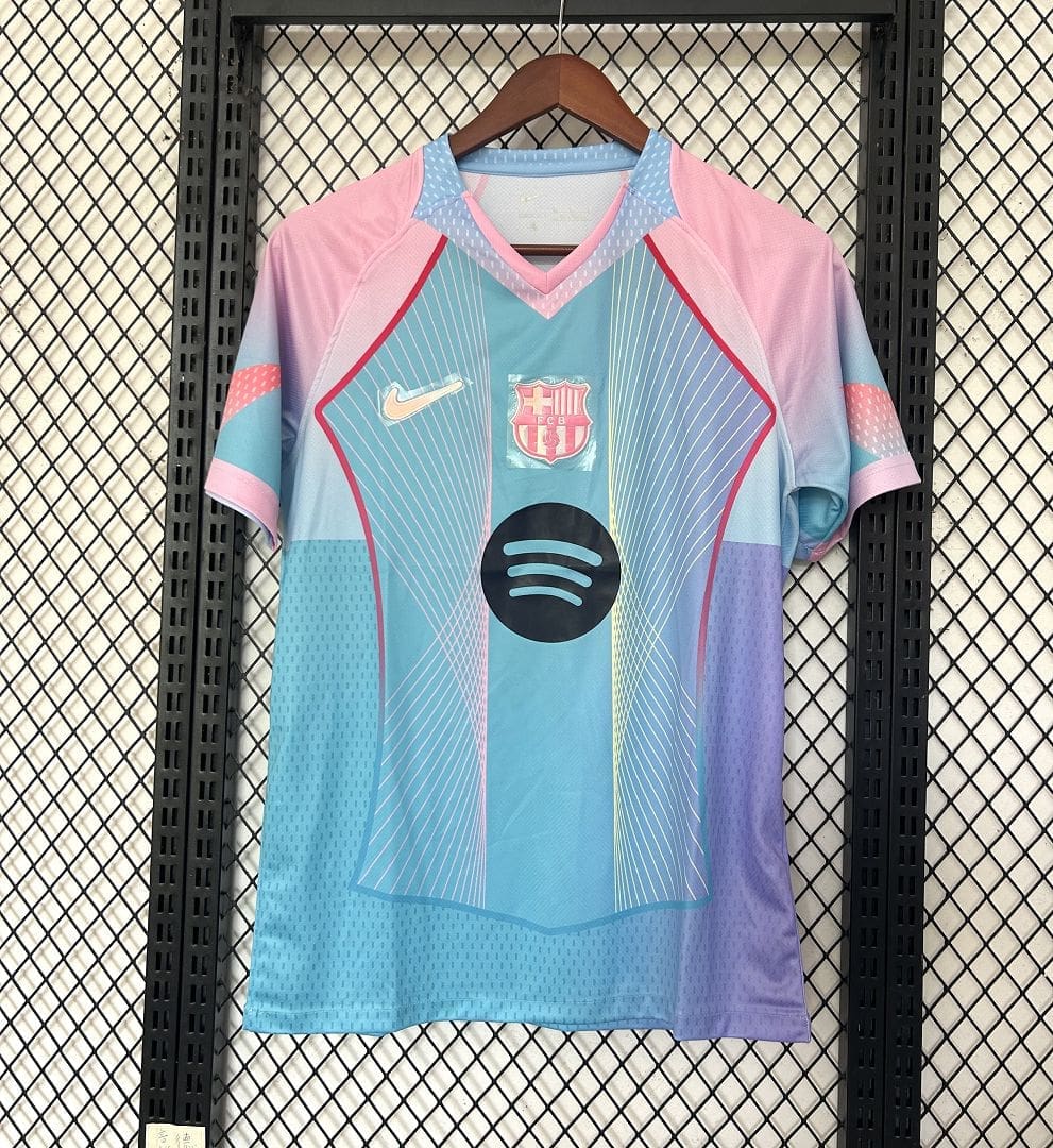 FC Barcelona Pink and Blue Kit