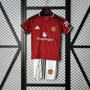 Manchester United 25/26 Home Jersey - Kids