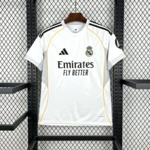 Real Madrid Home Kit 25/26 – Fan version