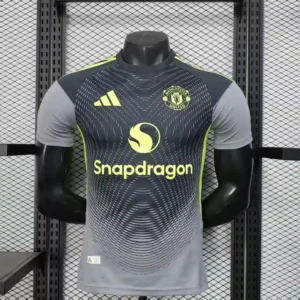 Manchester United 25/26 Black Kit – Player Version