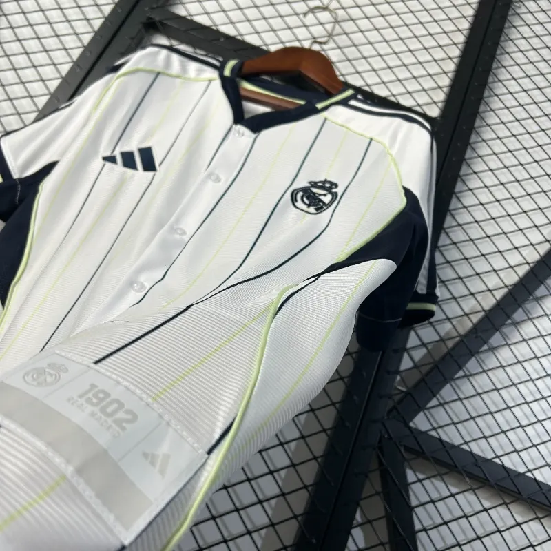 Real Madrid 25/26 Baseball Kit – Fan Version - Image 3