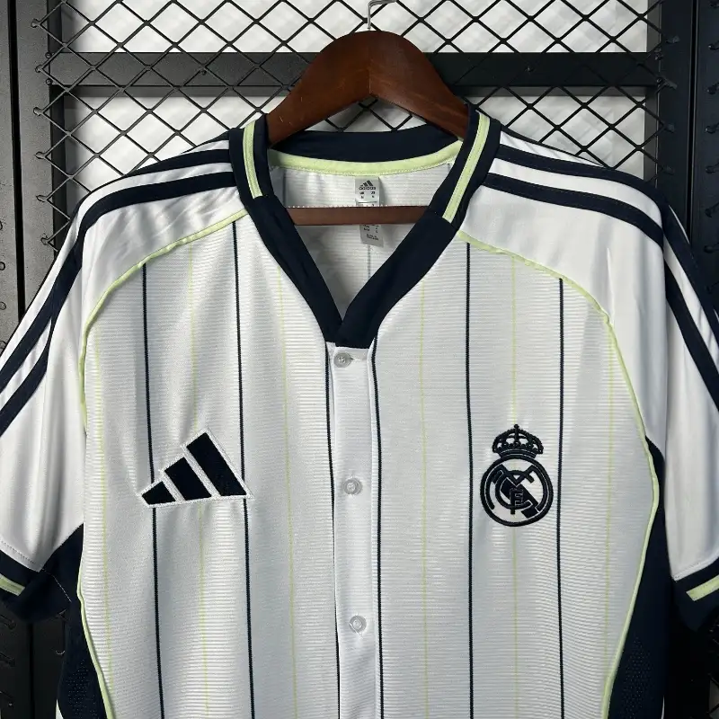 Real Madrid 25/26 Baseball Kit – Fan Version - Image 4
