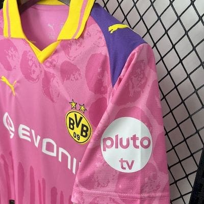 Borussia Dortmund X Kidsuper Pink Kit - Fan Version - Image 2
