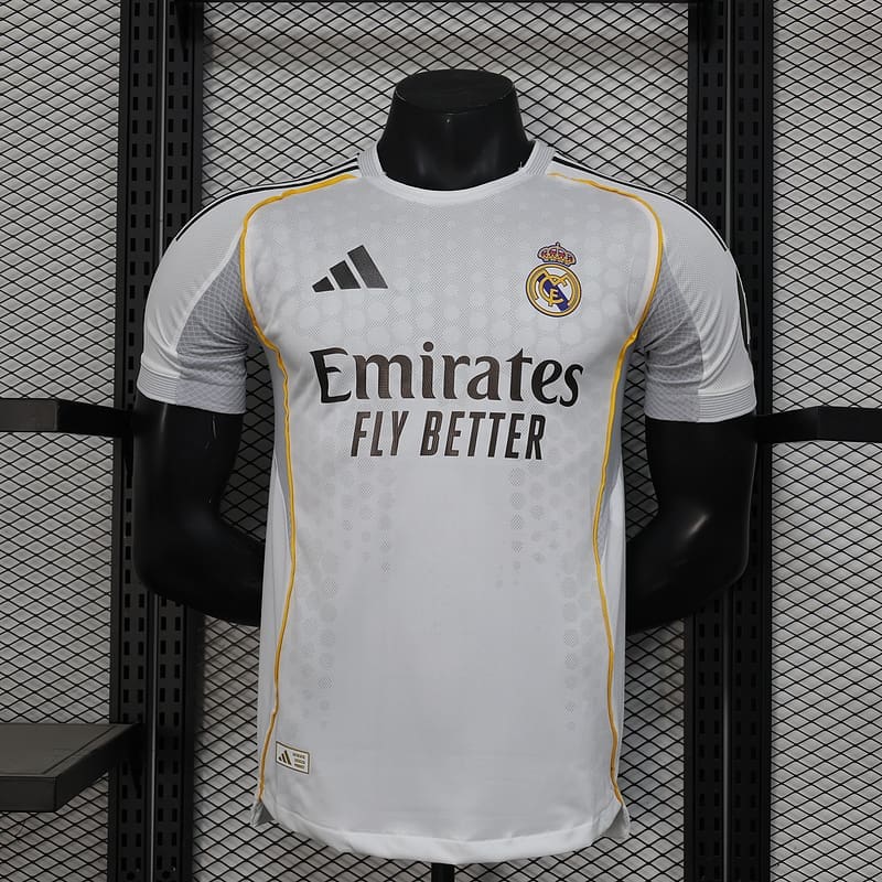 Real Madrid Home Kit 25/26 – Player version