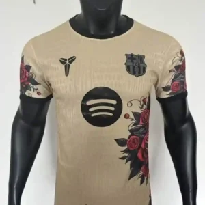 FC Barcelona Away Kit Red Roses – Player version