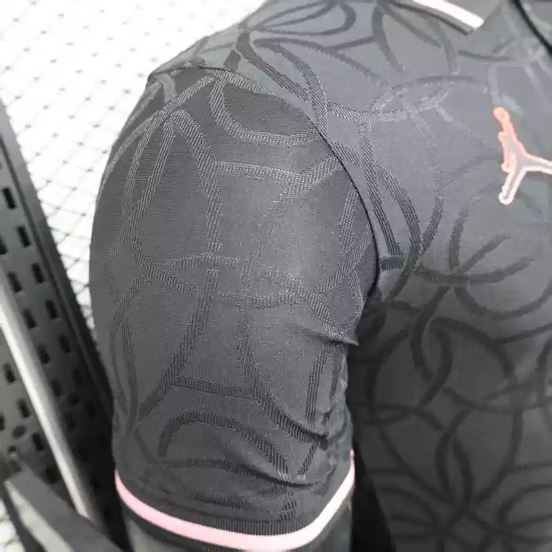 PSG Polo Black & pink Kit – Player Version - Image 5