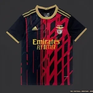 Benfica Black and Red kit